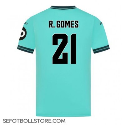 Wolves Rodrigo Gomes #21 Replika Bortatröja 2025-26 Kortärmad Wolves Rodrigo Gomes #21 Replika Bortatröja 2025-26 Kortärmad